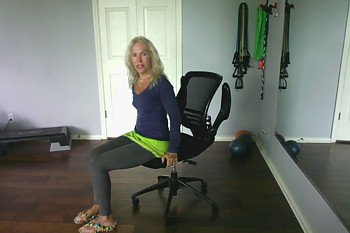 Covid-19 Workout At Home Chair Abs