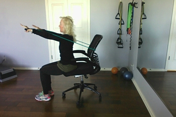 Exercise Band & Chair