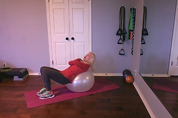 Fit Ball Toning For Core & Abs