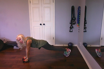Plank With Pushup Handles