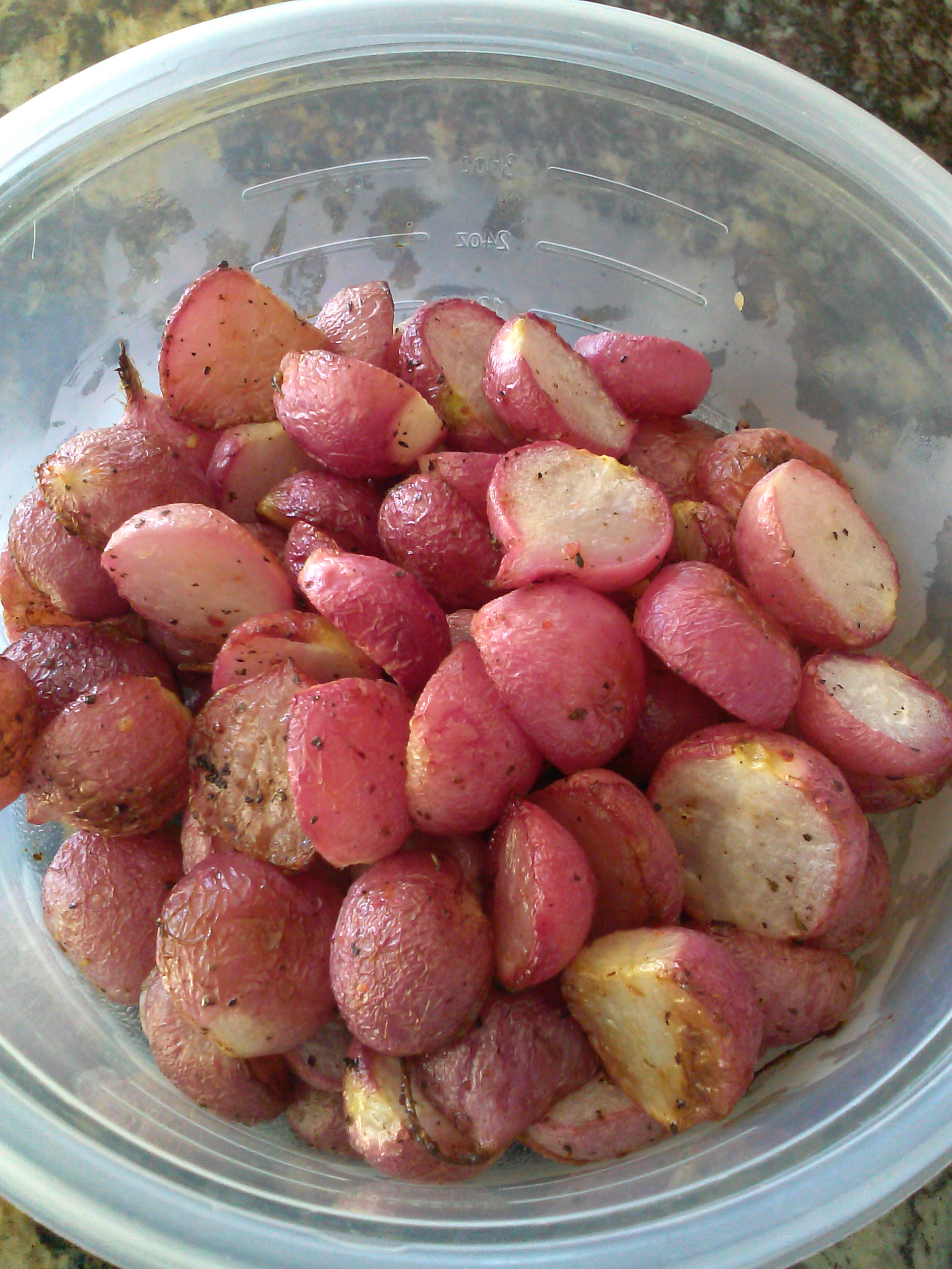 Roasted Radishes