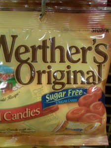 Sugar Free Werthers Caramels